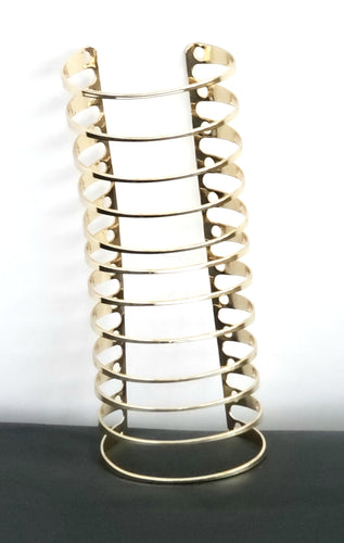 Gold-tone half cuff