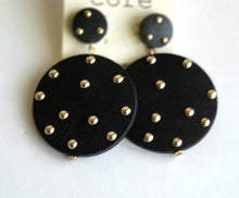 Wooden Circle Earrings